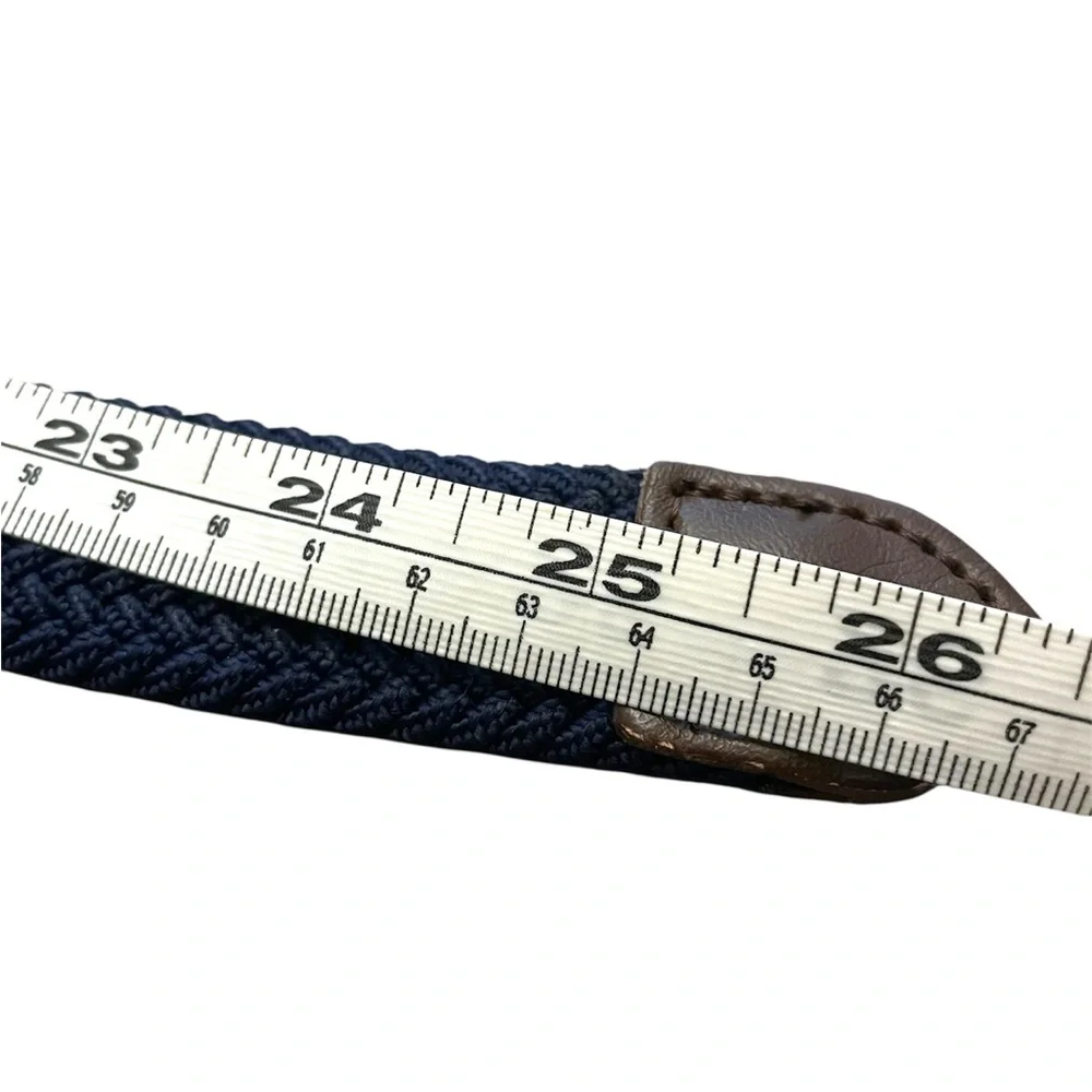 Kids’ Navy Woven Belt